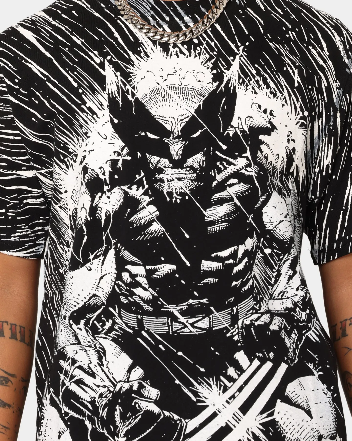 HUF x Marvel Wolverine Rain T-Shirt Black