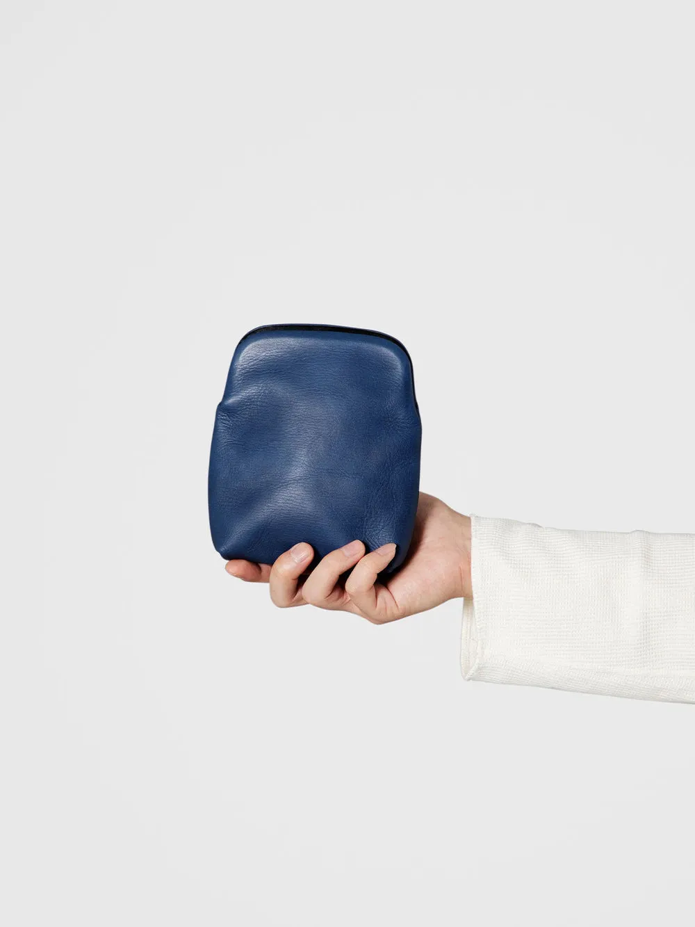 Indigo Gamaguchi Pouch