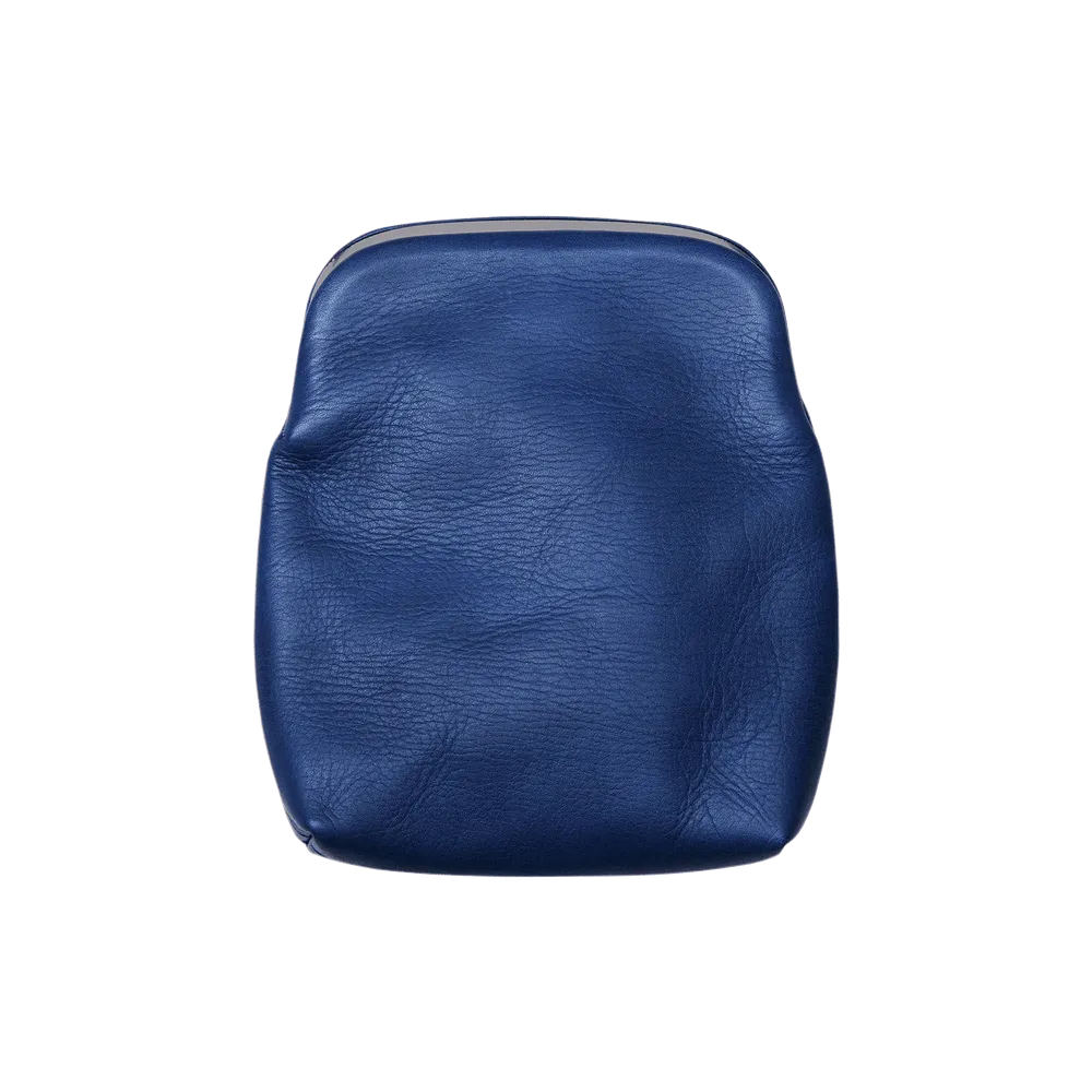 Indigo Gamaguchi Pouch