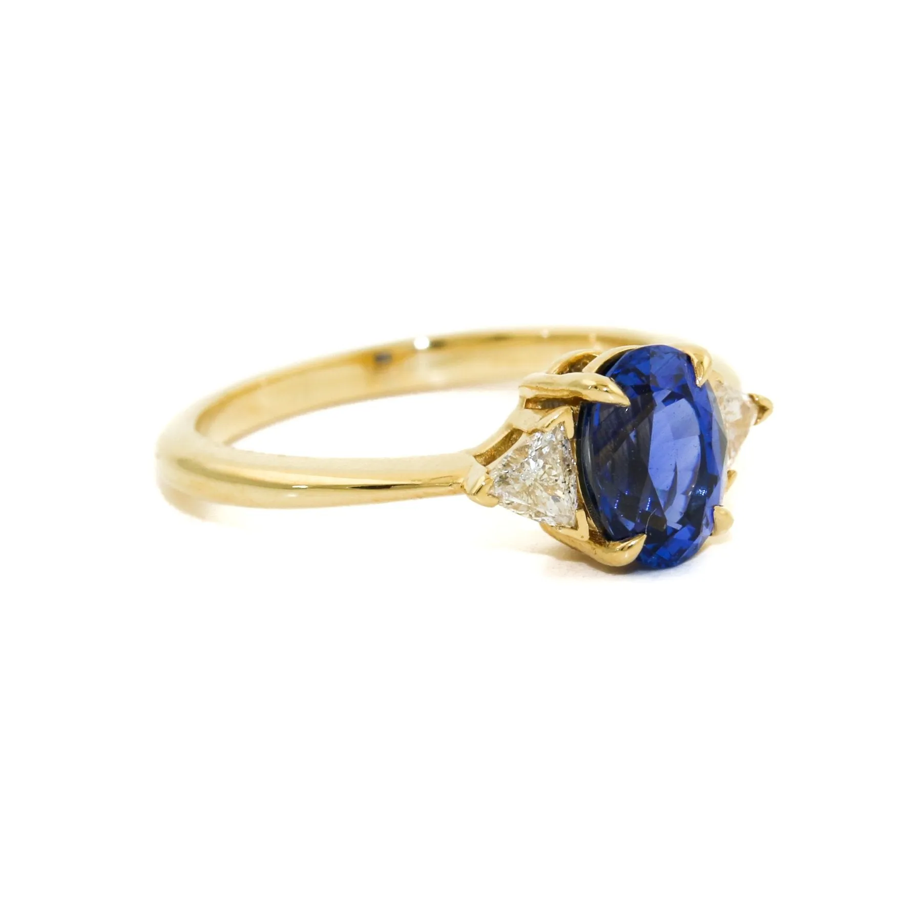 Josephine Brilliant Sapphire x Diamond Ring