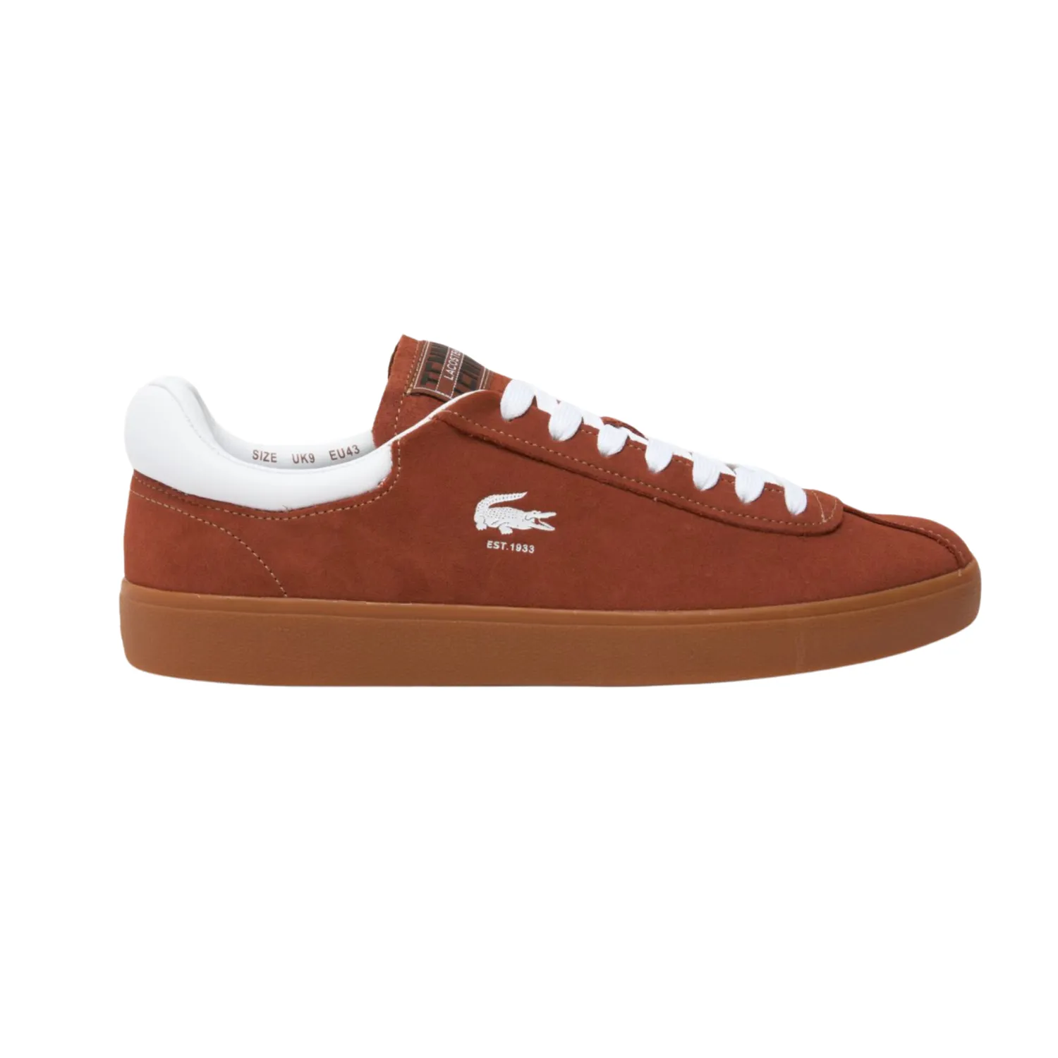 Lacoste Men's Baseshot Brown Gum