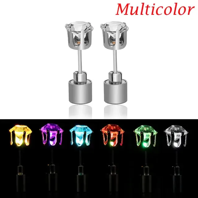 LED Glowing Crystal Earrings