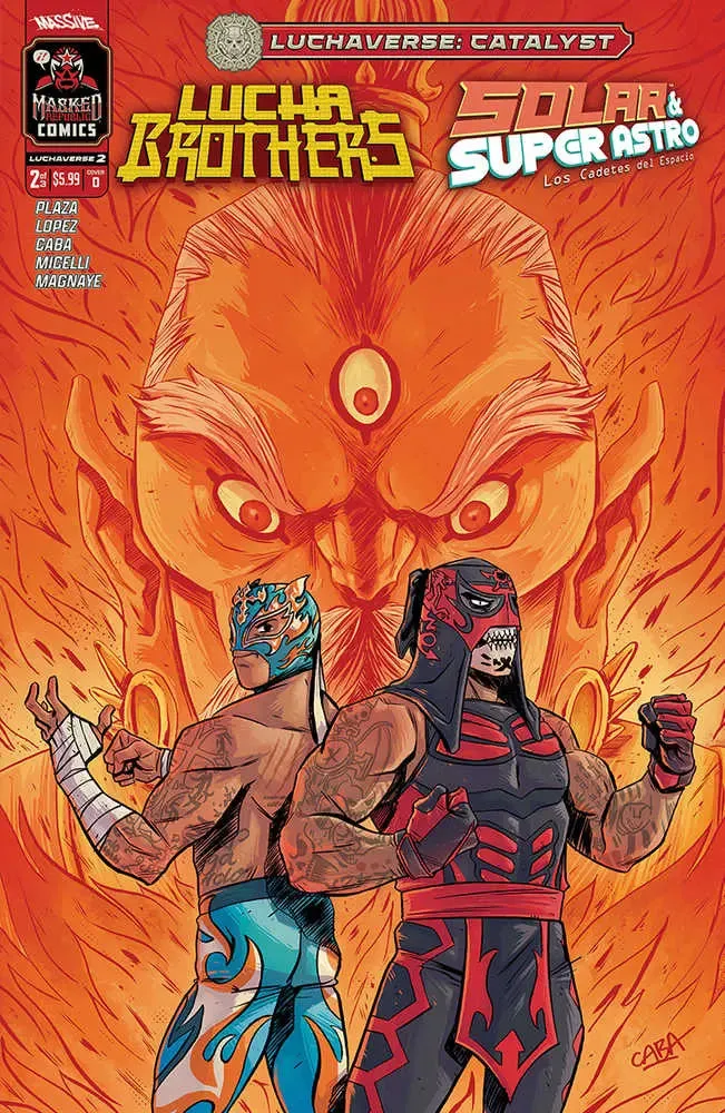 Luchaverse #2 Catalyst Cover D Caba (Mature)