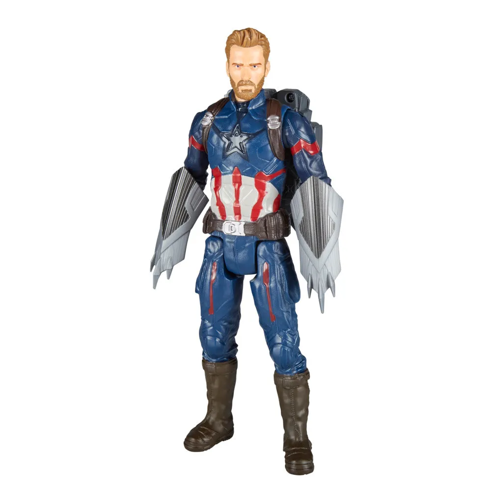 Marvel Avengers Infinity War 12 Inch 30cm Titan Hero Series Power Fx Figure Captain America