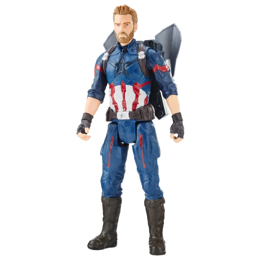 Marvel Avengers Infinity War 12 Inch 30cm Titan Hero Series Power Fx Figure Captain America