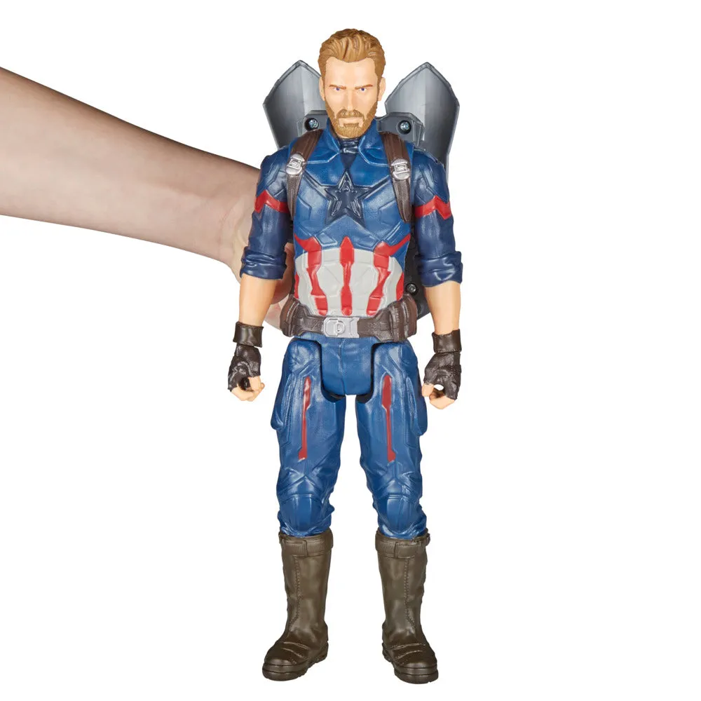 Marvel Avengers Infinity War 12 Inch 30cm Titan Hero Series Power Fx Figure Captain America