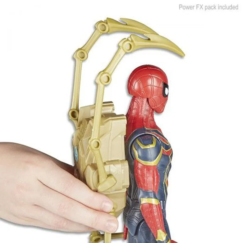 Marvel Avengers Infinity War Titan Hero Power FX Iron Spider