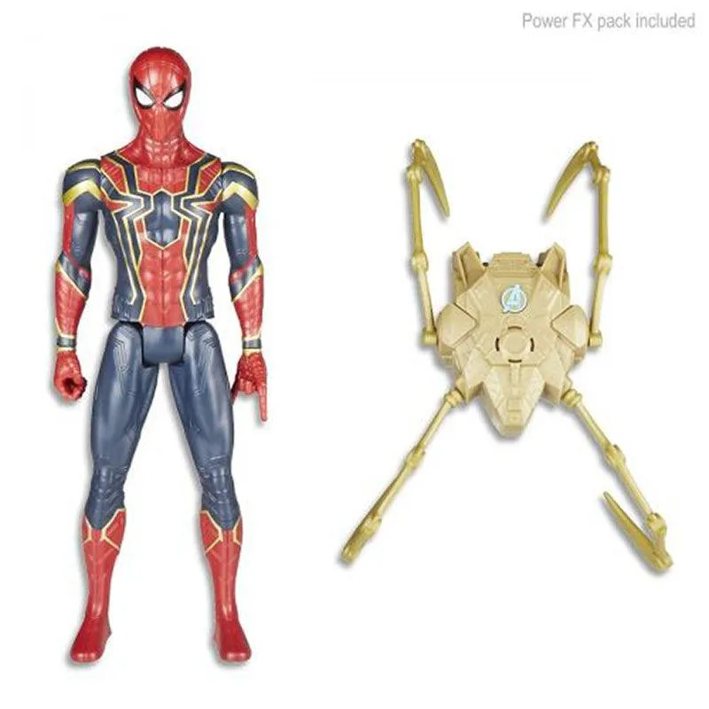 Marvel Avengers Infinity War Titan Hero Power FX Iron Spider