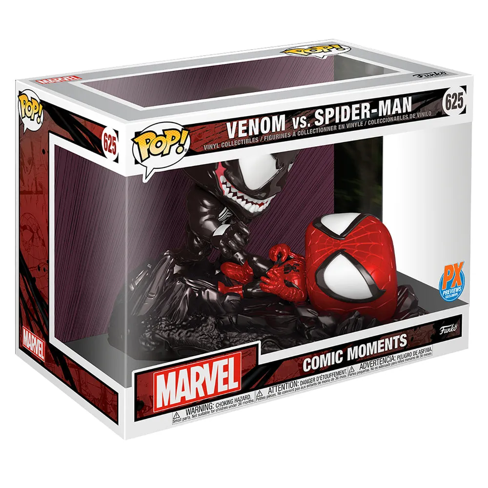 Marvel Spider-man vs Venom Comic Moments PX Exclusive POP by Funko