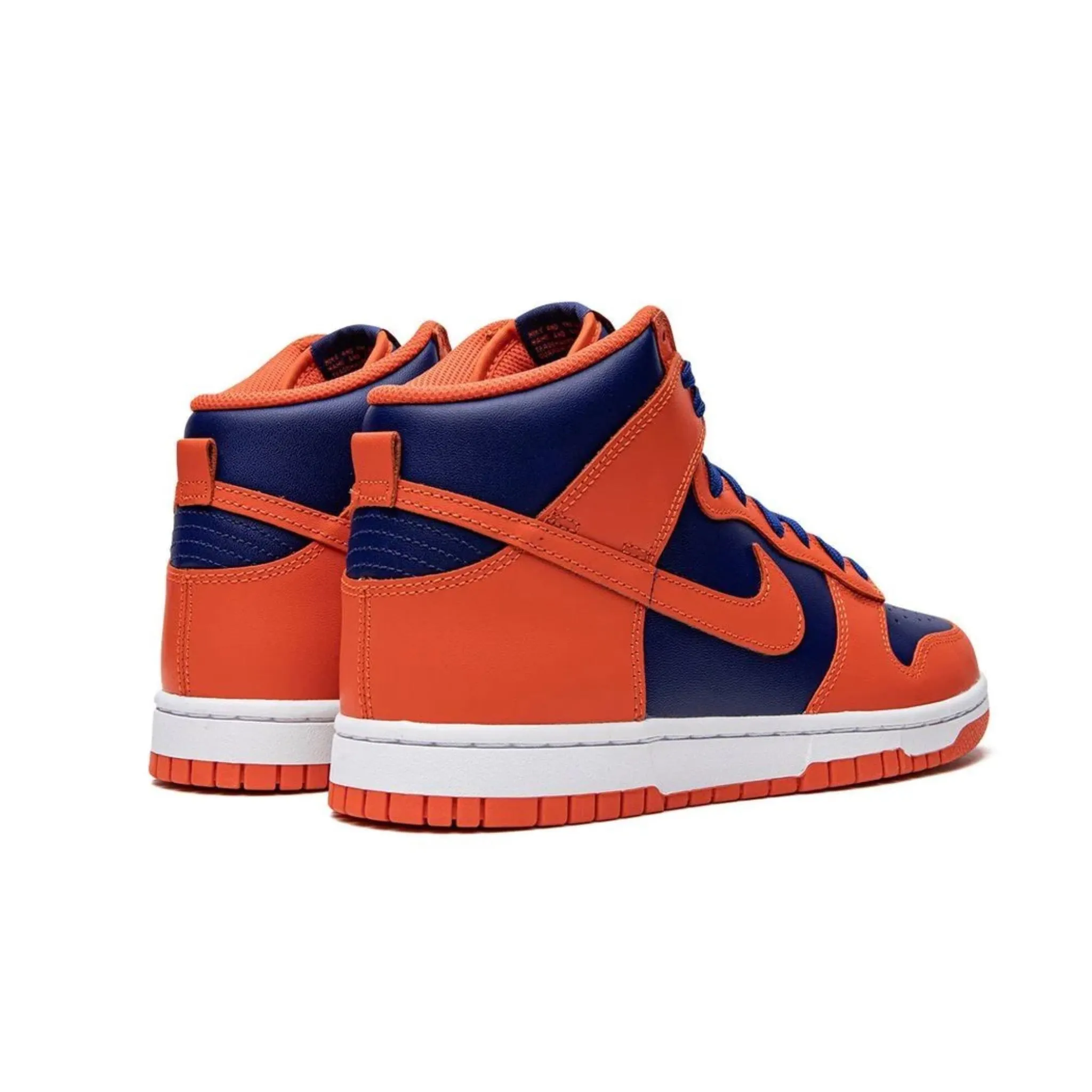 Nike Dunk High Knicks Orange Deep Royal Blue White Orange