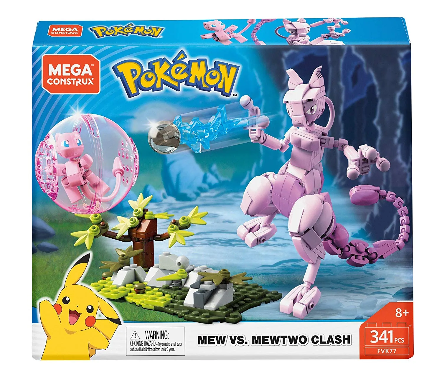 Pokemon Mew Vs. Mewtwo Clash