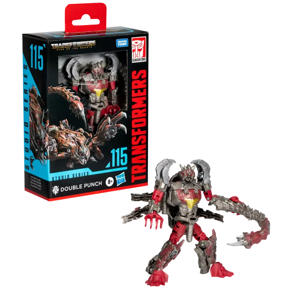 [PRE-ORDER] Transformers: Studio Series #115 (Rise of the Beasts) Deluxe Double Punch Action Figure (G0533)