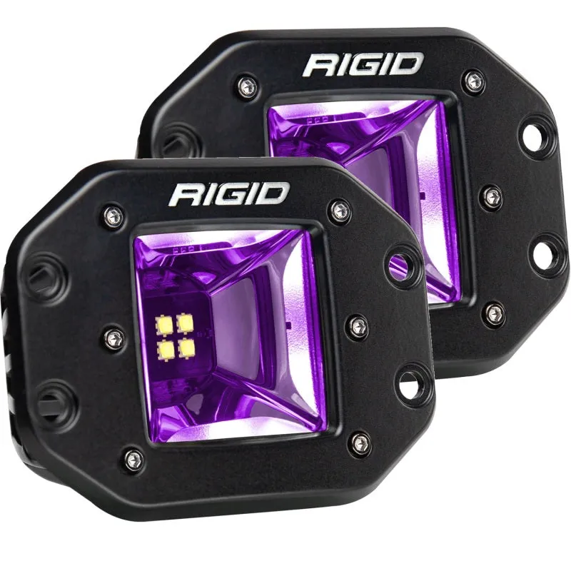 Rigid Industries Radiance  Scene RGBW Flush Mount - Pair