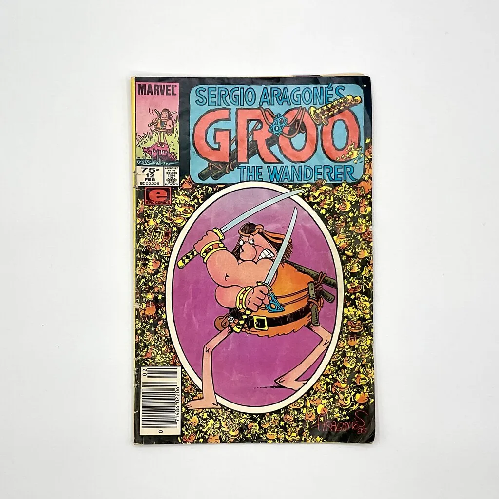 Sergio Aragon’s Groo The Wanderer #12 Comic Marvel /ah