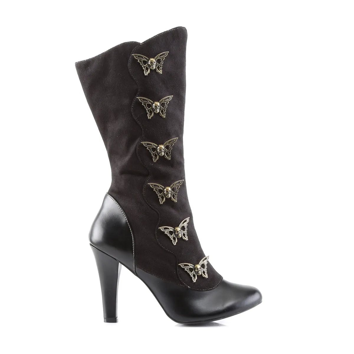 Skull Butterfly Boots