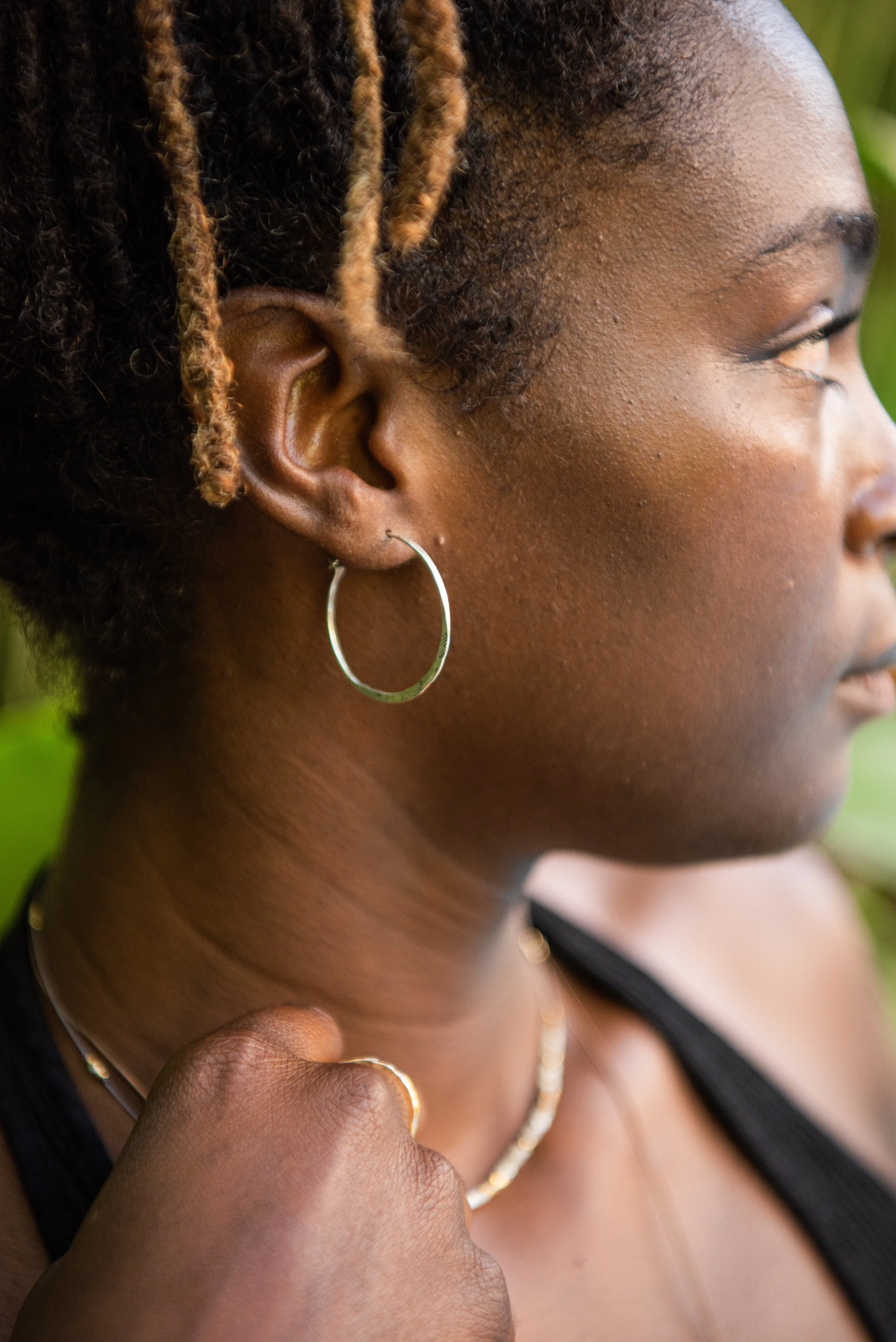 Standard Issue Hoop Earrings - Silver