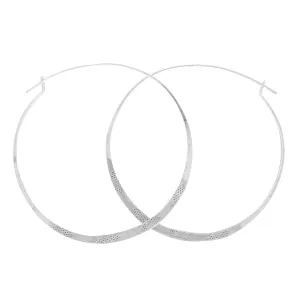 Standard Issue Hoop Earrings - Silver