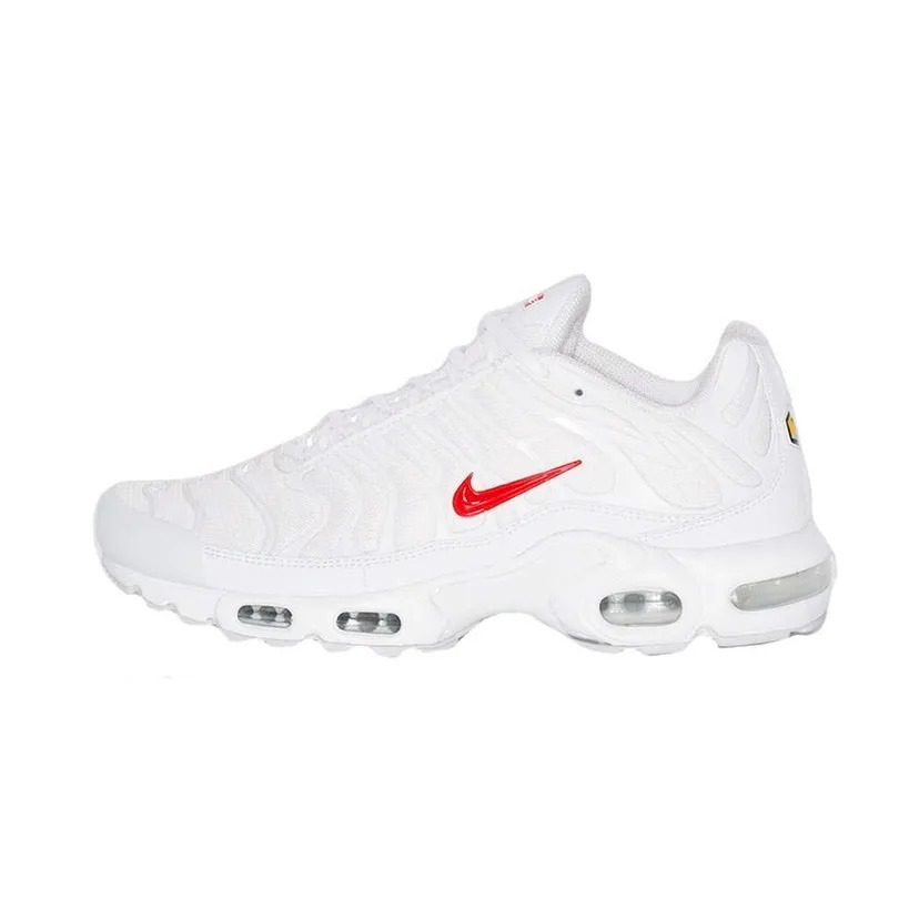 Supreme x Nike Air Max Plus TN White Speed Red