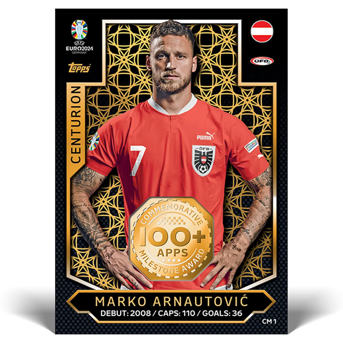 Topps Match Attax EURO 2024 Trading Cards Single Pack