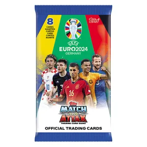 Topps Match Attax EURO 2024 Trading Cards Single Pack