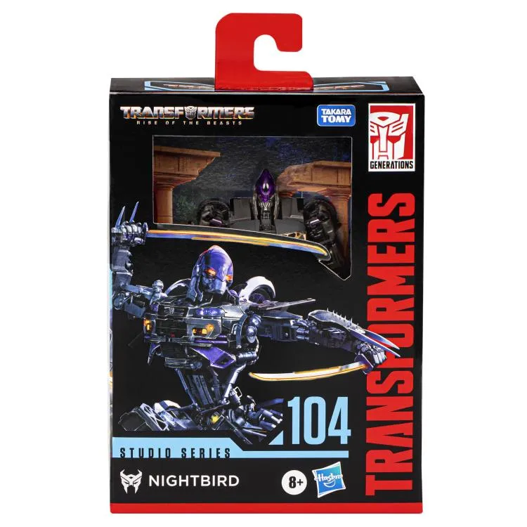 Transformers Generations Studio Series #104 Deluxe Nightbird Action Figure