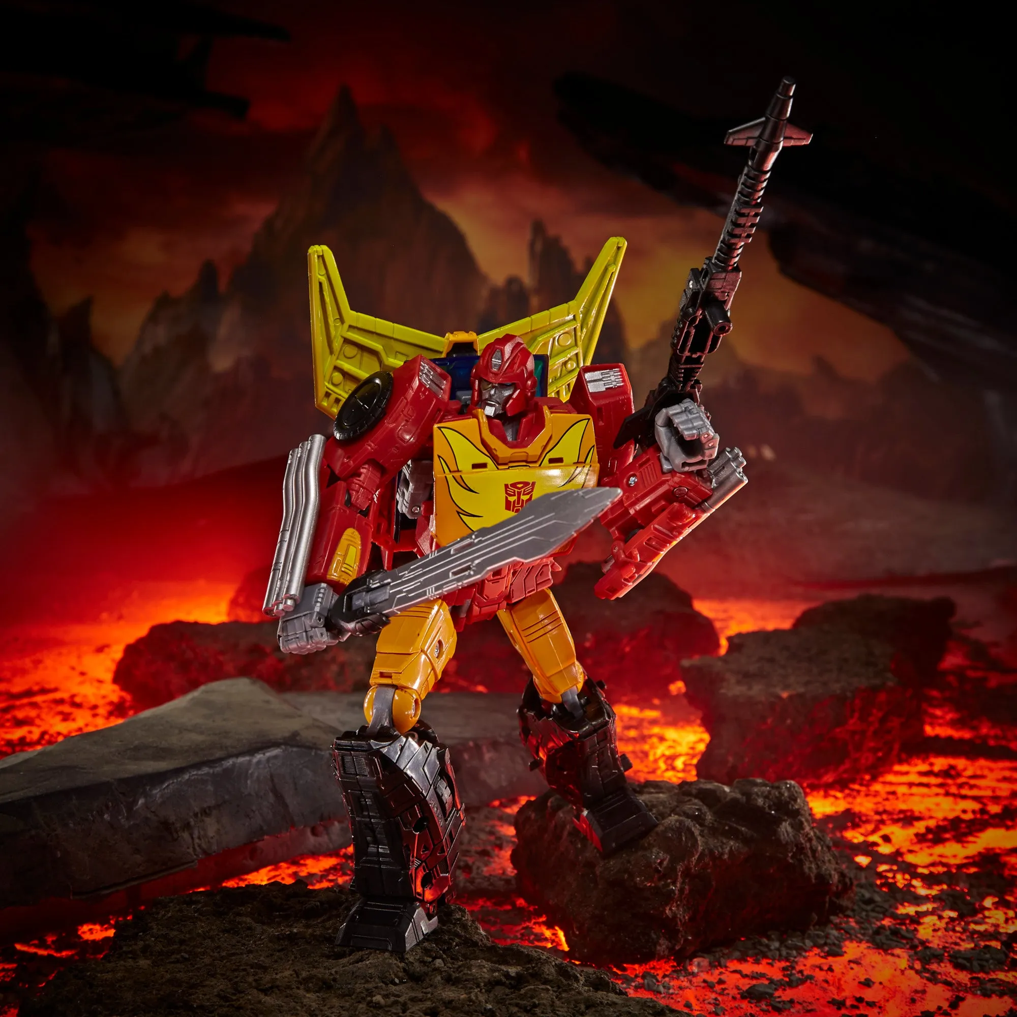 Transformers Generations War for Cybertron: Kingdom Commander WFC-K29 Rodimus Prime