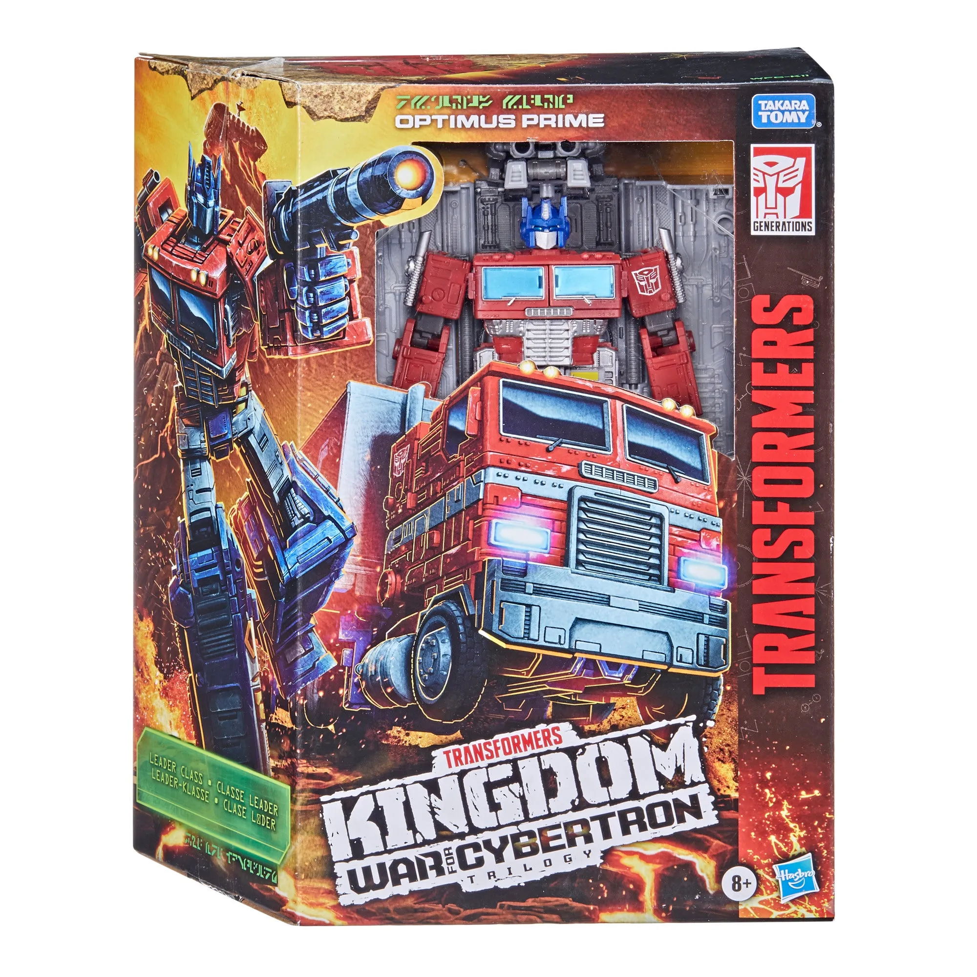 Transformers Generations War for Cybertron: Kingdom Leader WFC-K11 Optimus Prime)