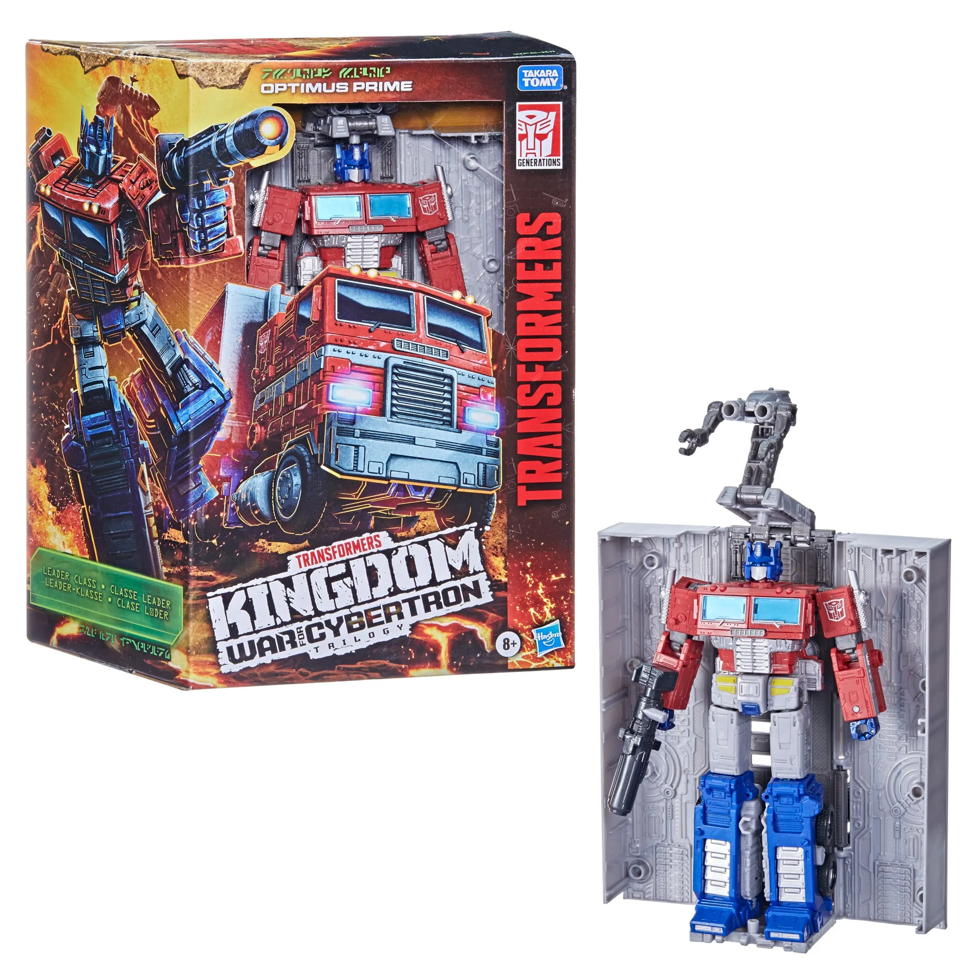 Transformers Generations War for Cybertron: Kingdom Leader WFC-K11 Optimus Prime)