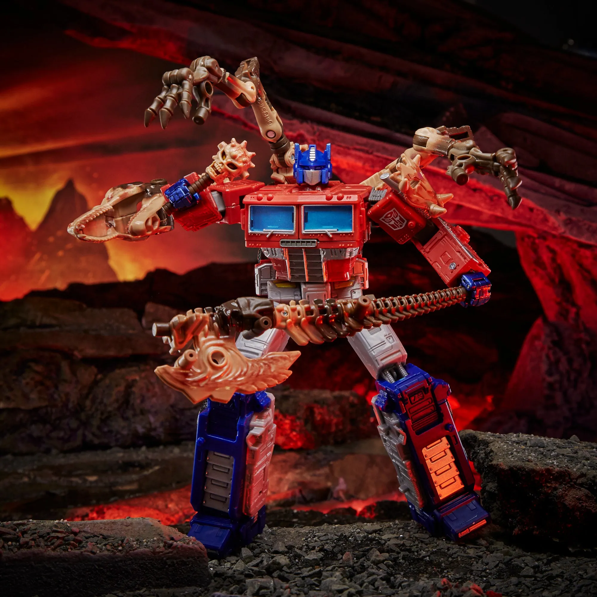 Transformers Generations War for Cybertron: Kingdom Leader WFC-K11 Optimus Prime)