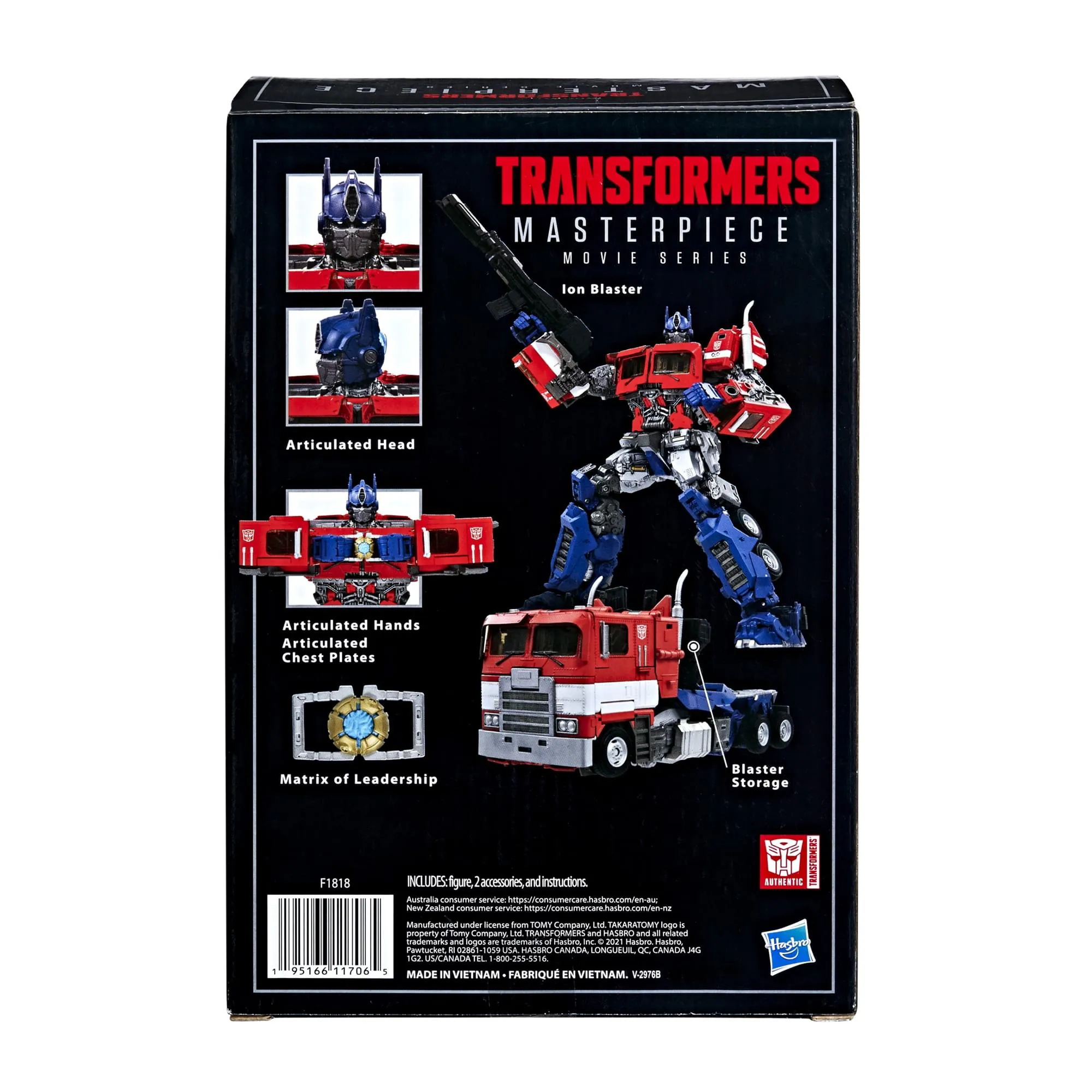 Transformers Movie Masterpiece Series MPM-12 Optimus Prime Figure