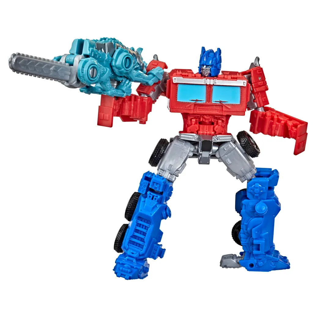 Transformers Rise Of The Beasts Beast Weaponizers 2-Pack Optimus Prime & Chainclaw