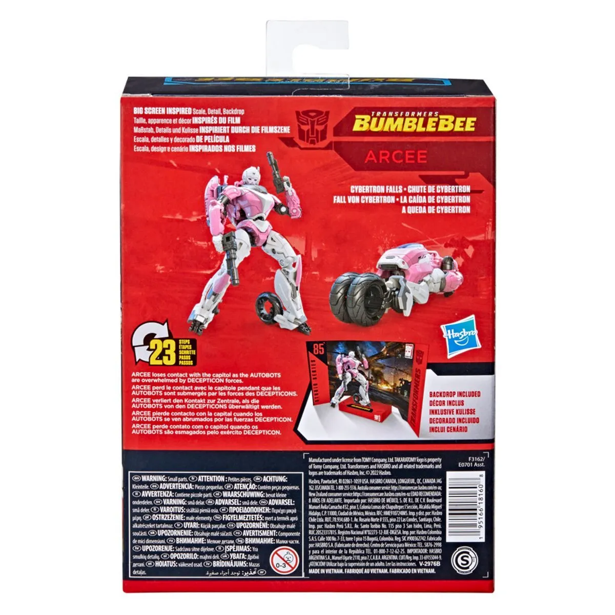 Transformers - Studio Series 85 - Bumblebee 2018 Movie - Deluxe Class Arcee Action Figure (F3162) LOW STOCK