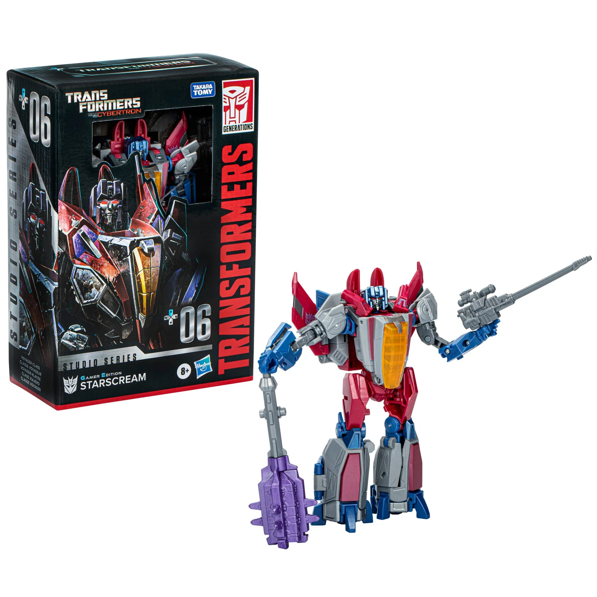 Transformers Studio Series Deluxe Transformers: War for Cybertron 06 Starscream