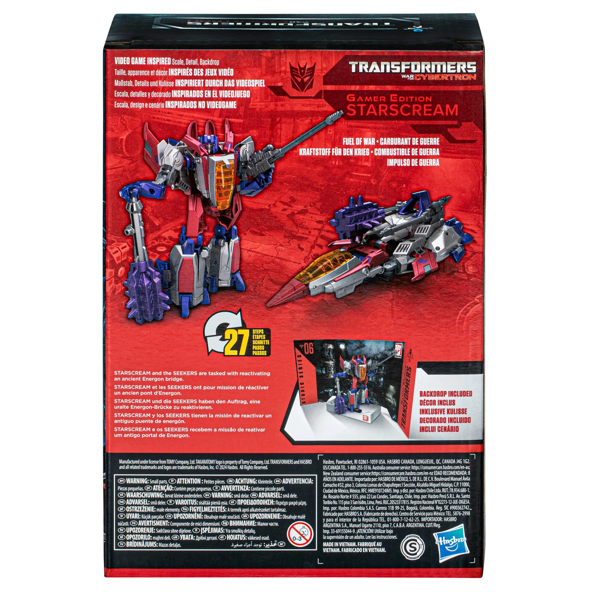 Transformers Studio Series Deluxe Transformers: War for Cybertron 06 Starscream