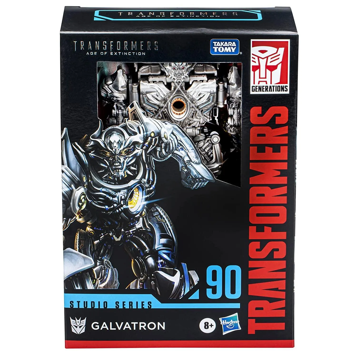 Transformers Toys Studio Series 90 Voyager Class Age of Extinction Galvatron 6.5 Inch Action Figure for Ages 8 and Up