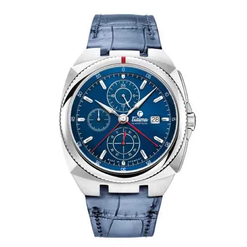 Tutima Saxon One Chronograph Royal Blue 6420-06