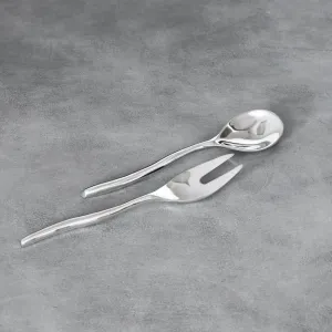 Vento Claire Salad Servers