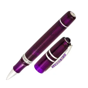 Visconti Homo Sapiens Demonstrator Stones Rollerball Pen Purple