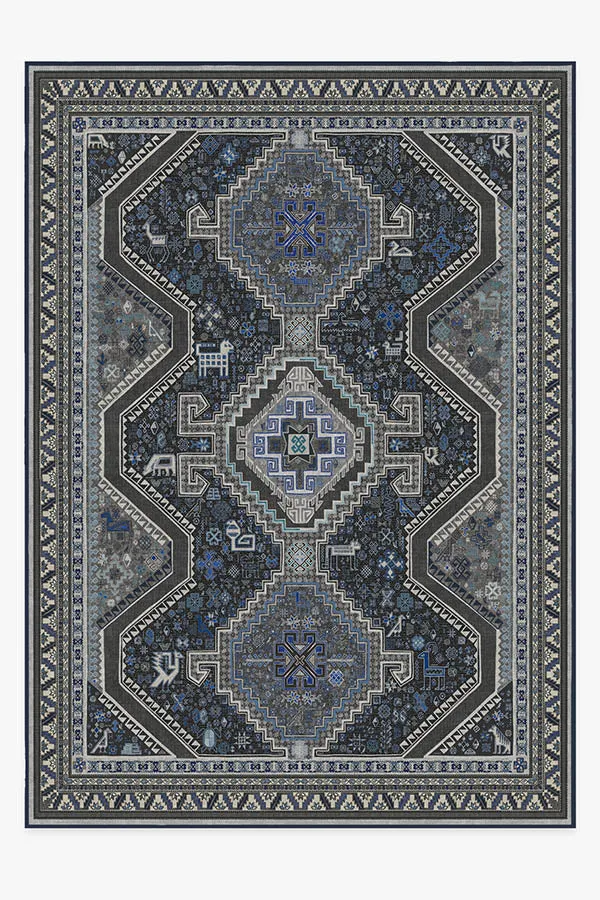 Zareen Steel Blue Rug