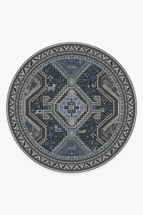 Zareen Steel Blue Rug