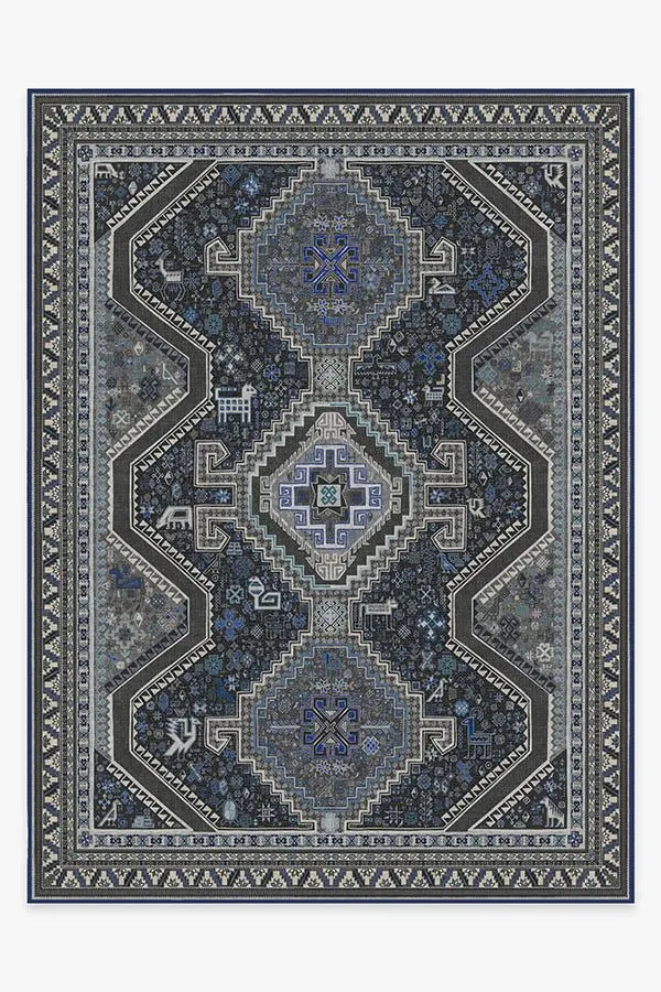 Zareen Steel Blue Rug